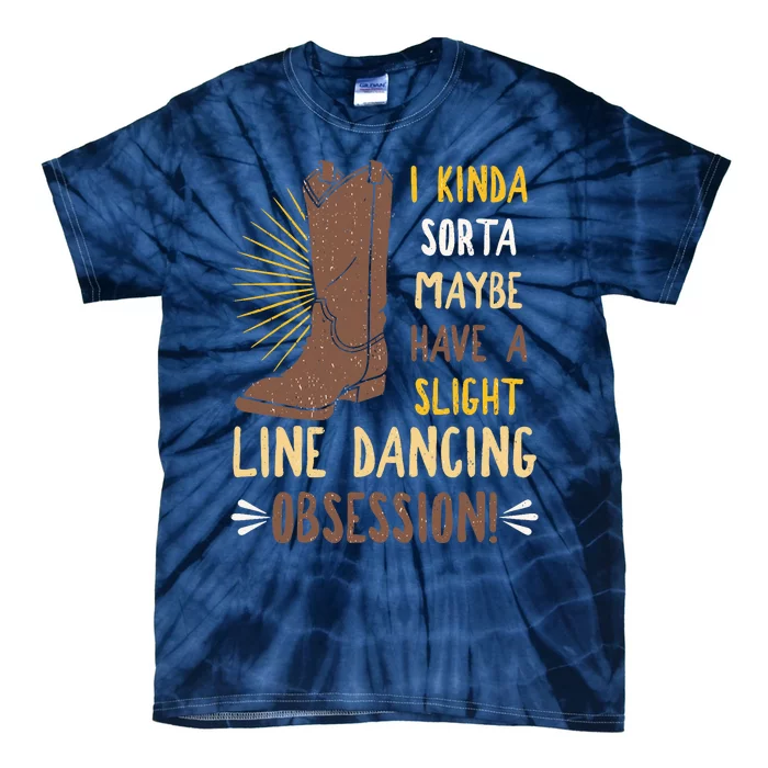 Line Dancing Choreographed Group Dancer Dance Teacher Gift Tie-Dye T-Shirt