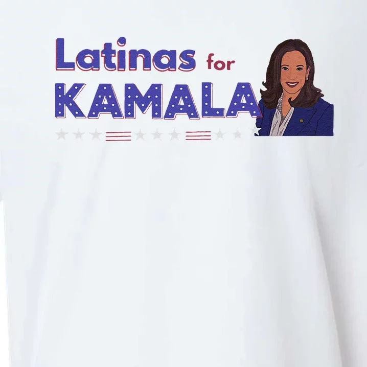 Latinas Democratas Con Harris Latinas For Kamala 2024 Sueded Cloud Jersey T-Shirt