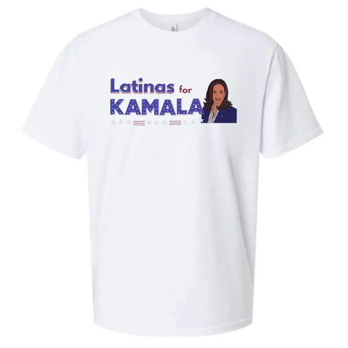 Latinas Democratas Con Harris Latinas For Kamala 2024 Sueded Cloud Jersey T-Shirt