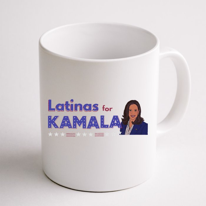 Latinas Democratas Con Harris Latinas For Kamala 2024 Front & Back Coffee Mug