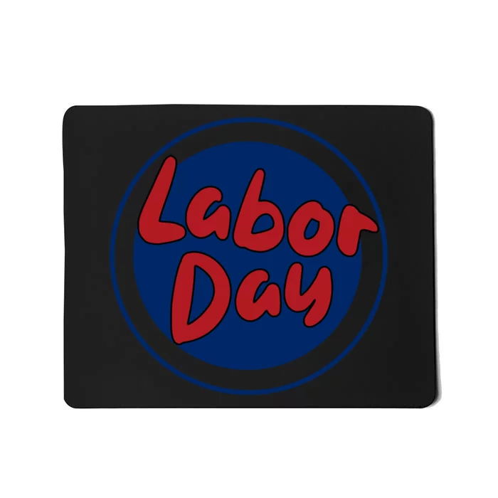 Labor Day Celebration Artwork Mousepad