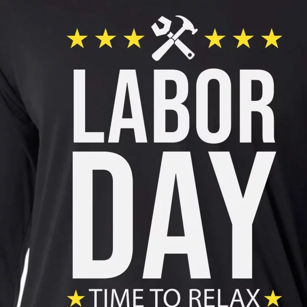 Labor Day Celebration Graphic Cooling Performance Long Sleeve Crew