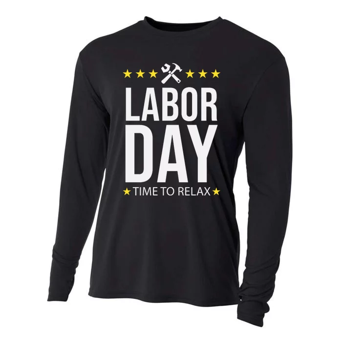 Labor Day Celebration Graphic Cooling Performance Long Sleeve Crew