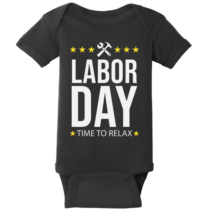 Labor Day Celebration Graphic Baby Bodysuit