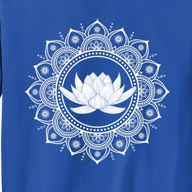 Lotus Dala Circle Pure Yoga Meditation Gift Tall Sweatshirt