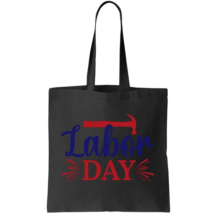 Labor Day Celebration Graphic Tote Bag