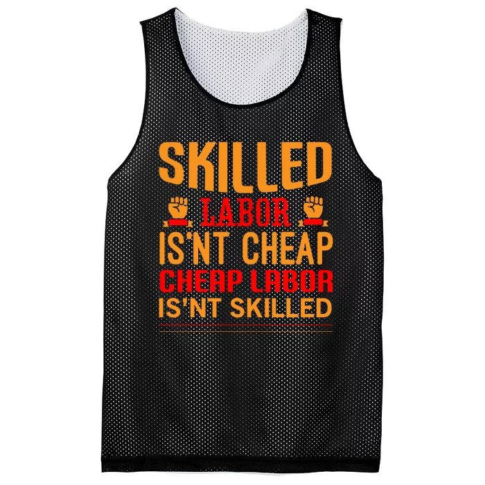 Labor Day Celebration Quote Mesh Reversible Basketball Jersey Tank