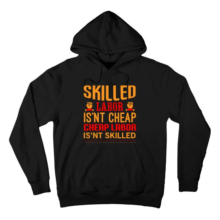 Labor Day Celebration Quote Tall Hoodie