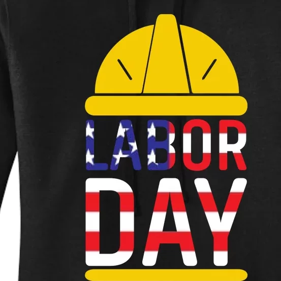 Labor Day Celebration Graphic Women's Pullover Hoodie