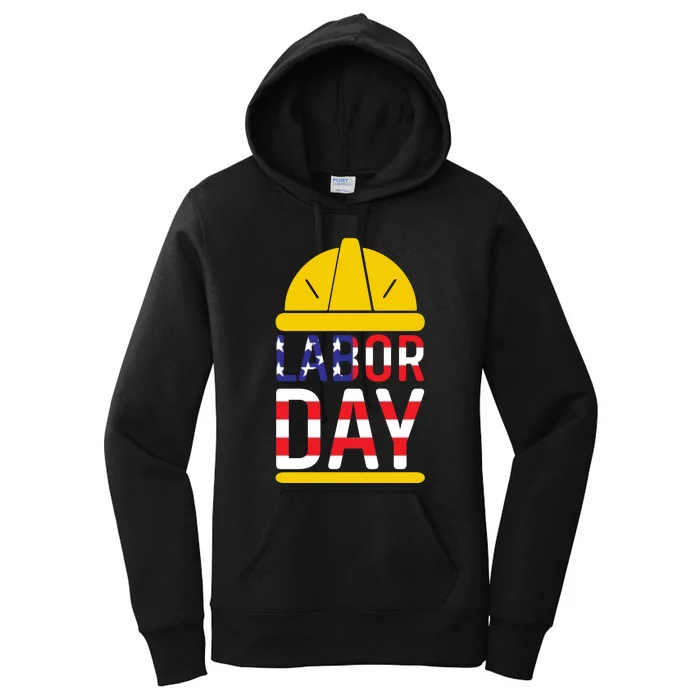 Labor Day Celebration Graphic Women's Pullover Hoodie