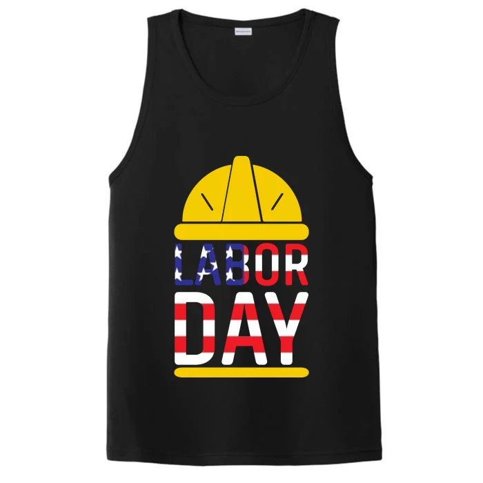 Labor Day Celebration Graphic Performance Tank