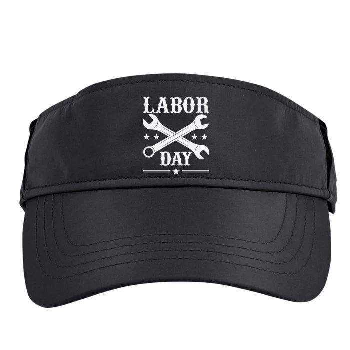 Labor Day Celebration Graphic Adult Drive Performance Visor