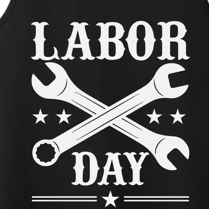 Labor Day Celebration Graphic Performance Tank