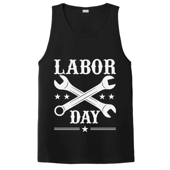 Labor Day Celebration Graphic Performance Tank