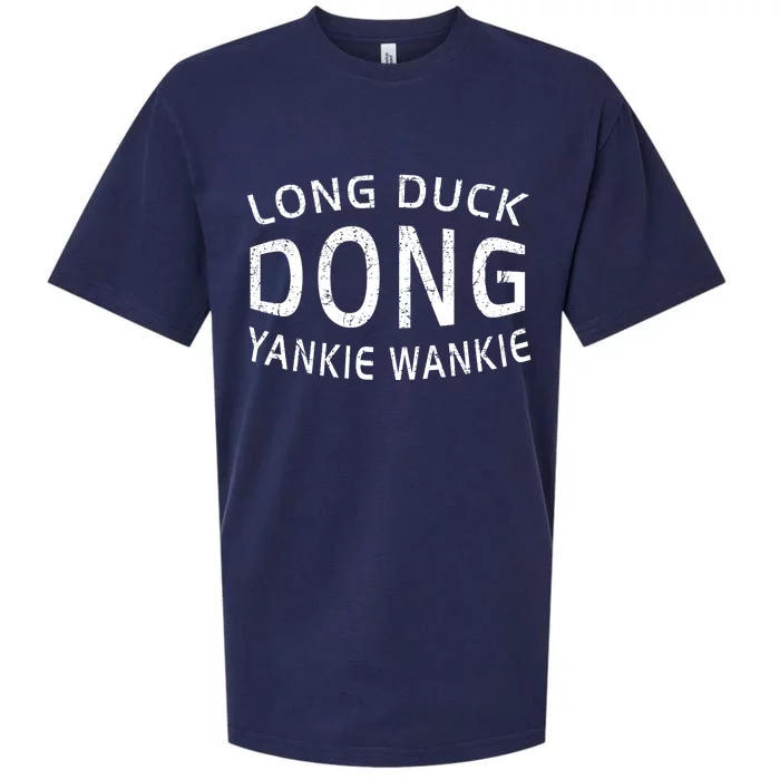 Long Duk Dong Yankie Wankie Funny Duck Vintage Retro 80s Sueded Cloud Jersey T-Shirt