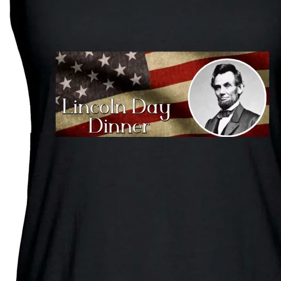 Lincon Day Dinner Ladies Essential Flowy Tank