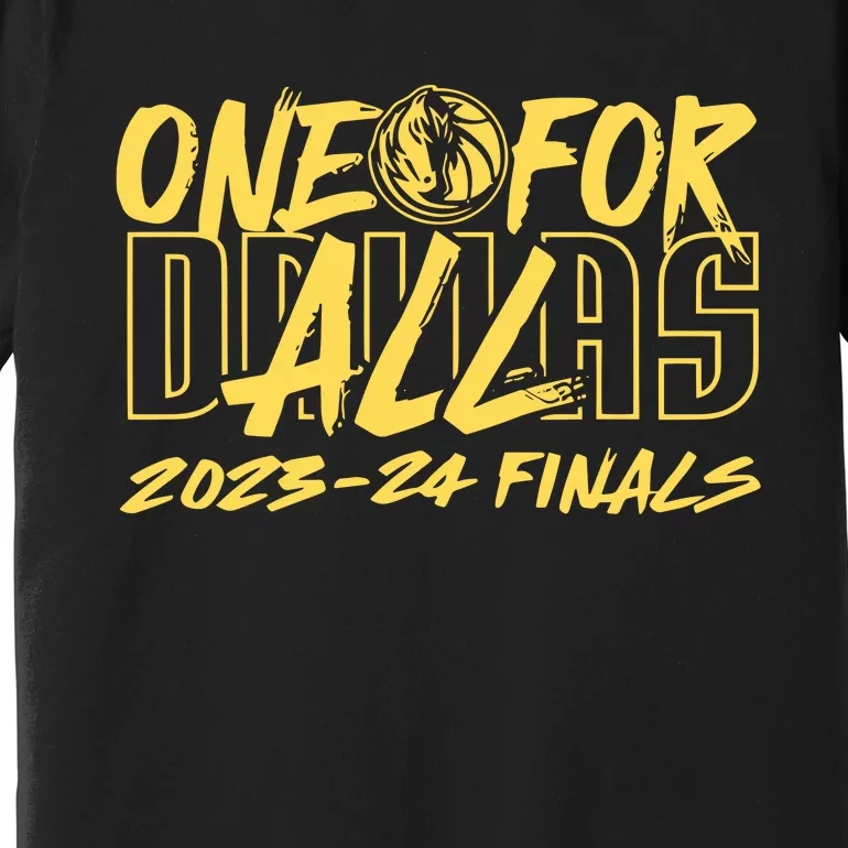 Luka Donkicks Dallas One For All 2023 24 Finals Premium T-Shirt