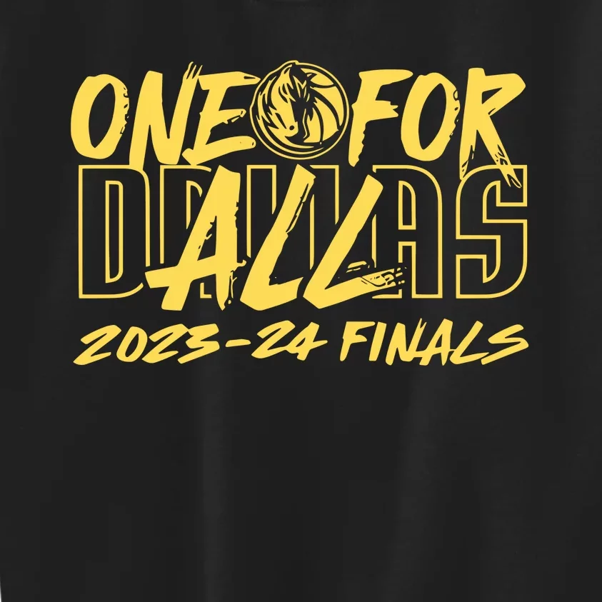 Luka Donkicks Dallas One For All 2023 24 Finals Kids Sweatshirt