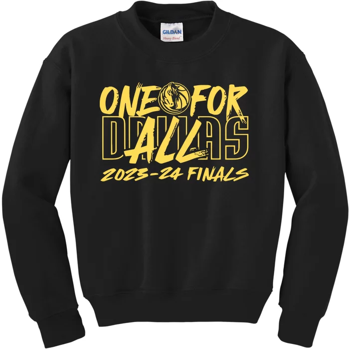 Luka Donkicks Dallas One For All 2023 24 Finals Kids Sweatshirt