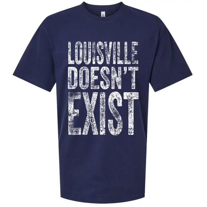 Louisville Doesn’t Exist Sueded Cloud Jersey T-Shirt