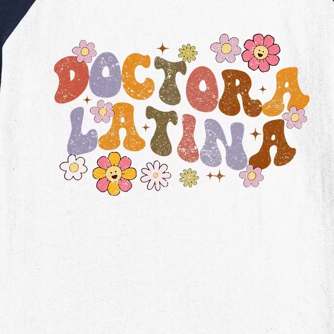 Latina Doctor Educated Physician with Spanish Expertise Baseball Sleeve Shirt