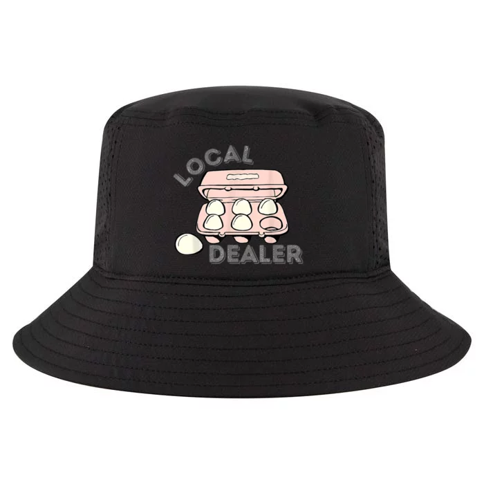 Local Dealer Egg Dealer Funny Eggs  Wo Cool Comfort Performance Bucket Hat