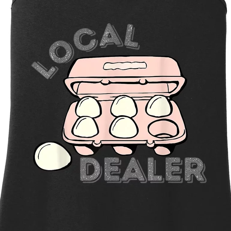 Local Dealer Egg Dealer Funny Eggs  Wo Ladies Essential Tank