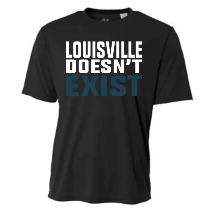 Louisville Doesn’T Exist Cooling Performance Crew T-Shirt