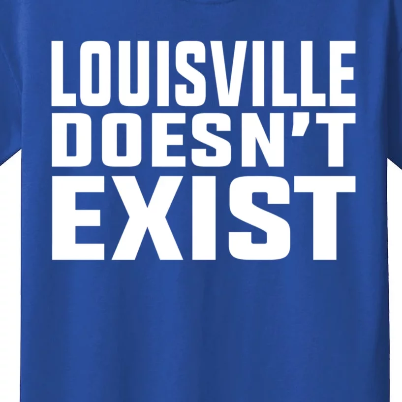 Louisville Doesn’T Exist Kids T-Shirt