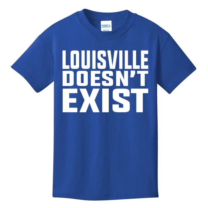 Louisville Doesn’T Exist Kids T-Shirt