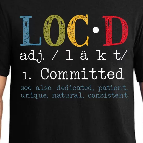 Locd Definition For A Loc Lifestyle Dreadlocs Pajama Set