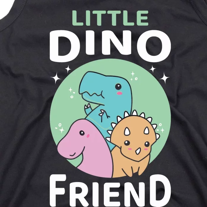 Little Dino Friend I Dinosaur Trex Dinosaurrus Tank Top