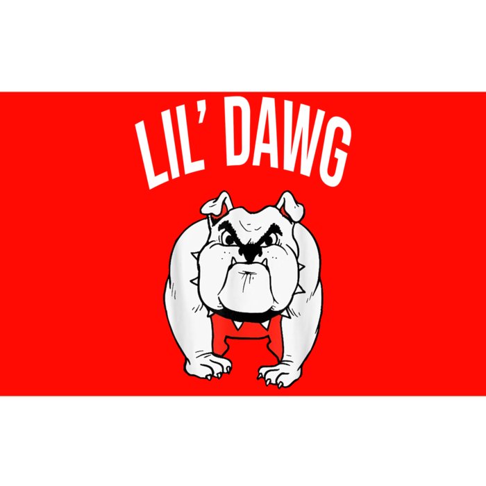 Lil' Dawg Football Fan Bumper Sticker