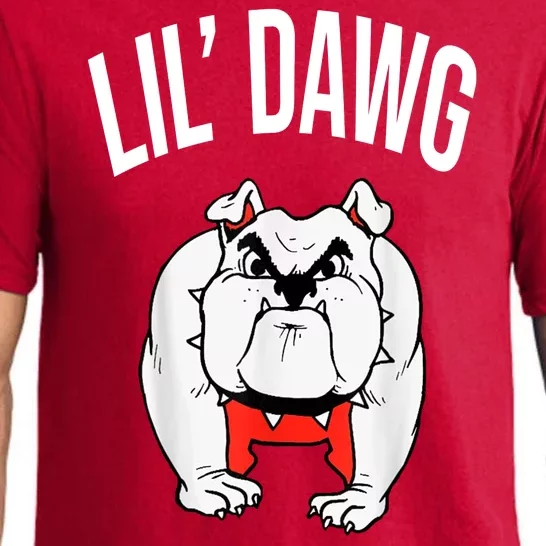 Lil' Dawg Football Fan Pajama Set