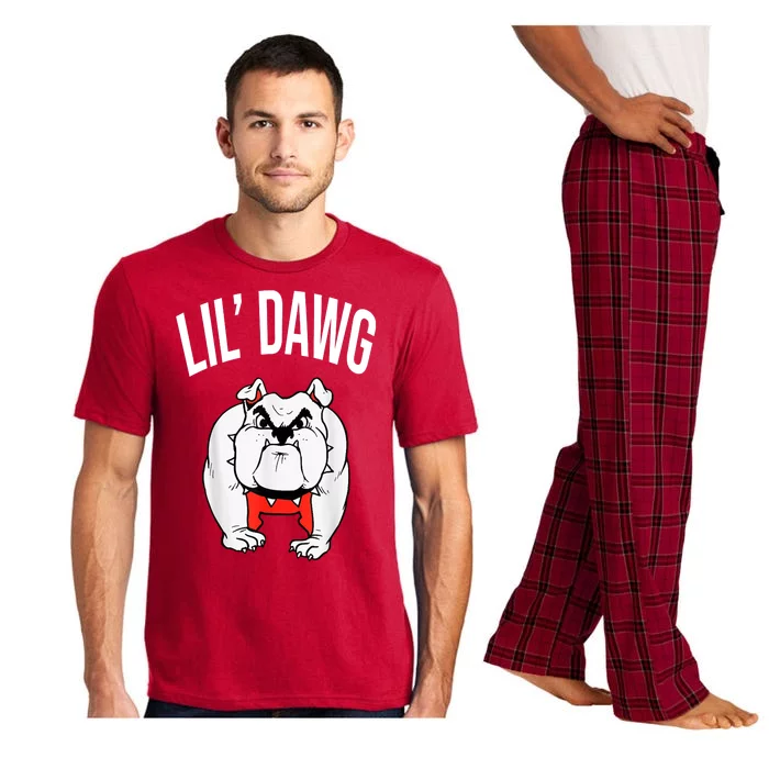 Lil' Dawg Football Fan Pajama Set