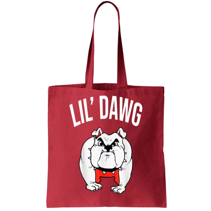 Lil' Dawg Football Fan Tote Bag