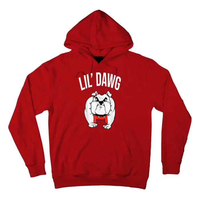 Lil' Dawg Football Fan Tall Hoodie