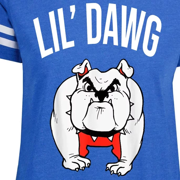 Lil' Dawg Football Fan Enza Ladies Jersey Football T-Shirt