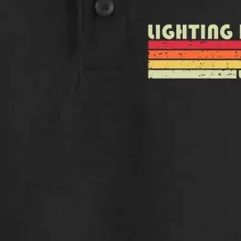 Lighting Designer Funny Job Title Profession Birthday Worker Dry Zone Grid Performance Polo