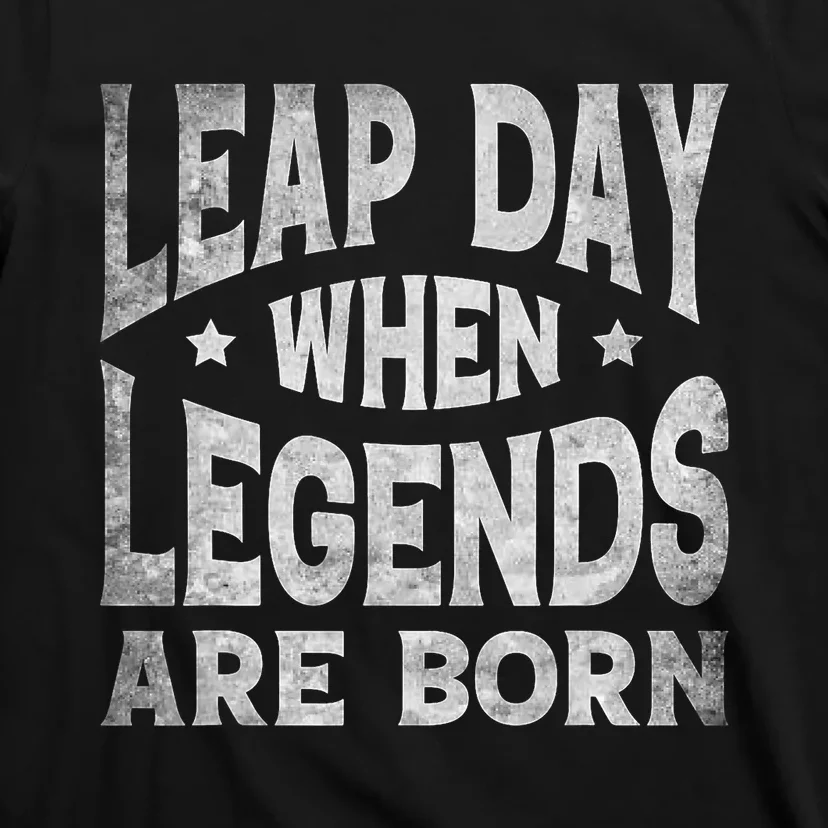 Leap Day February 29 Birthday Leap Year T-Shirt