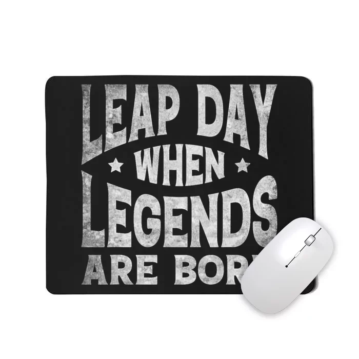 Leap Day February 29 Birthday Leap Year Mousepad