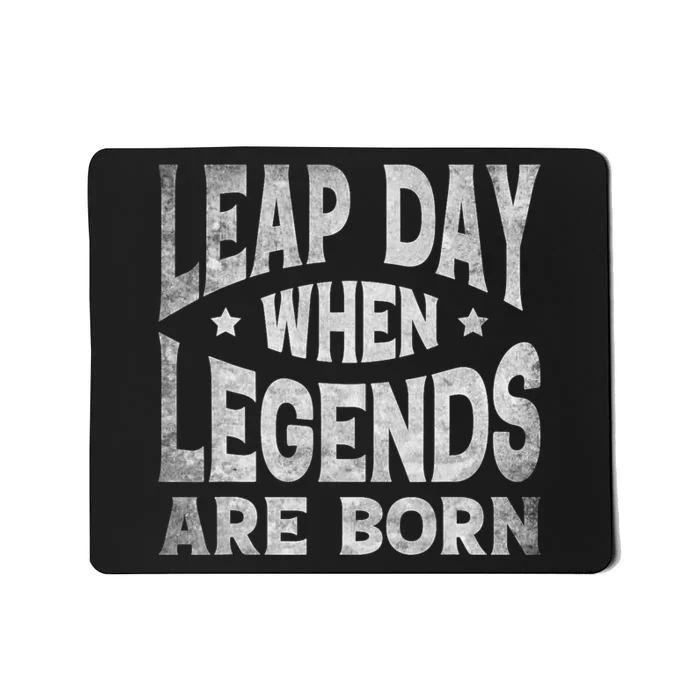 Leap Day February 29 Birthday Leap Year Mousepad