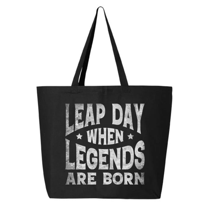 Leap Day February 29 Birthday Leap Year 25L Jumbo Tote