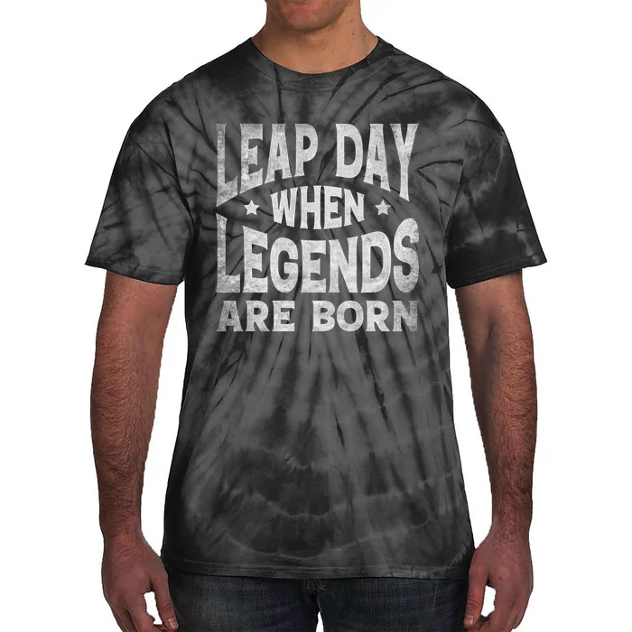 Leap Day February 29 Birthday Leap Year Tie-Dye T-Shirt