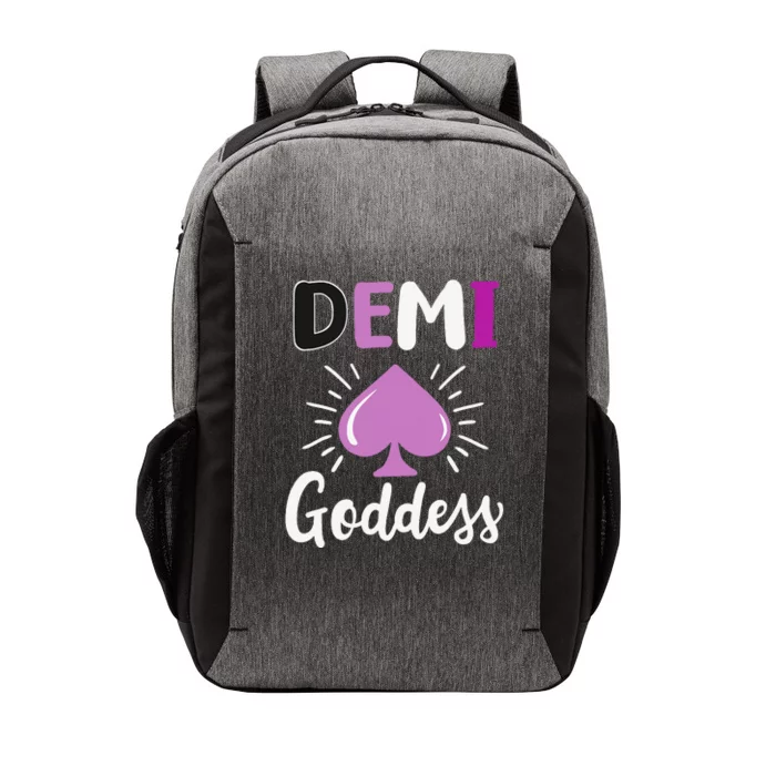 LGBTQ Demisexual Flag Demi Goddess Ace Pride Asexual Vector Backpack