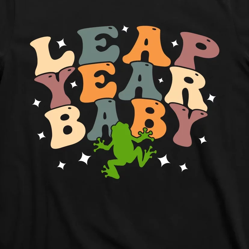 Leap Day Frog Birthday Gift T-Shirt