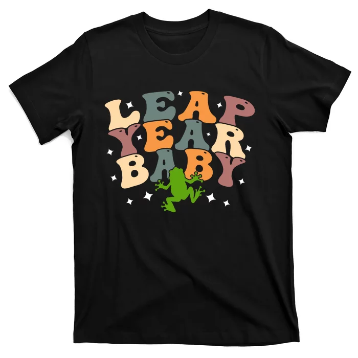 Leap Day Frog Birthday Gift T-Shirt