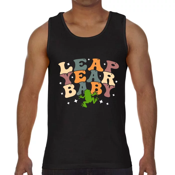 Leap Day Frog Birthday Gift Comfort Colors® Tank Top