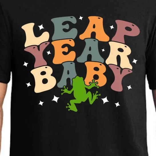 Leap Day Frog Birthday Gift Pajama Set