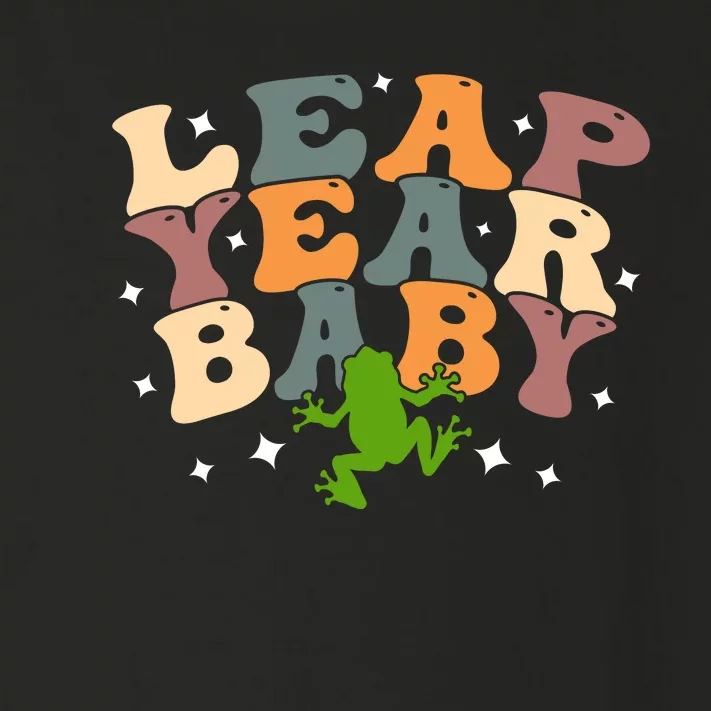 Leap Day Frog Birthday Gift Toddler Long Sleeve Shirt